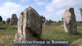 France  Bretagne  les alignements mégalithiques de Carnac [upl. by Aloek351]