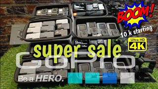 SUPER SALE ON USED GOPRO  4k Ultra HD Action Camera Under 15000  Budget GoPro for Beginners [upl. by Ennirac]