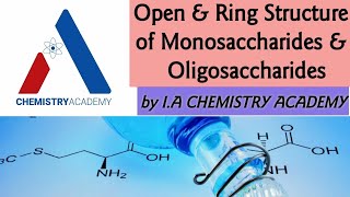 Structures of Important Monosaccharides amp Oligosaccharides Grade 12 Biochemistry Biopolymers [upl. by Ambrose]