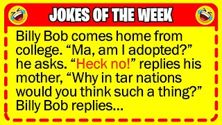 🤣 BEST JOKES OF THE WEEK  Billy Bob comes home from college to his redneck  Funny Jokes [upl. by Lehsreh]