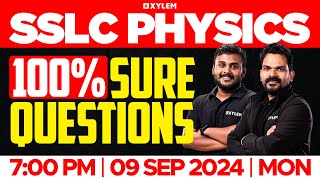 SSLC Physics  100 Sure Questions  Xylem SSLC [upl. by Karlie]