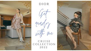 Get Ready With Me  Dior Cruise Collection 2022 [upl. by Maxima]