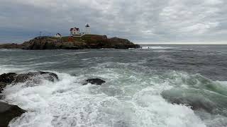 Lighthouse 005 Nubble Light House Cape Neddick Maine [upl. by Aramit924]