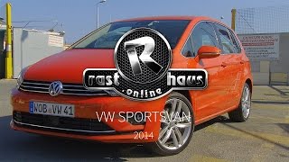 VW Golf Sportsvan Test 2014 [upl. by Natal]