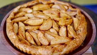 Cette tarte aux pommes est tellement simple à faire quil faut 4 ingrédients [upl. by Atinuahs]