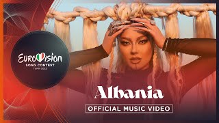 Ronela Hajati  Sekret  Albania 🇦🇱  Official Music Video  Eurovision 2022 [upl. by Bowles780]