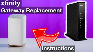 Replacing the Xfinity Gateway Router Modem How to instructions Comcast [upl. by Allemap]