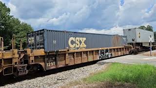 CSX I031 in the Abbeville Subdivision in Athens Georgia [upl. by Liggett]