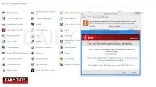 How to update Java on Windows 7  8  10 [upl. by Nauwaj]