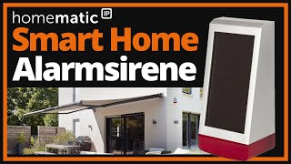 Homematic IP Alarmsirene HmIPASIRO [upl. by Ailecra]