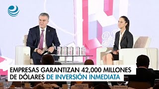 Empresas garantizan 42000 millones de dólares de inversión inmediata [upl. by Amjan]