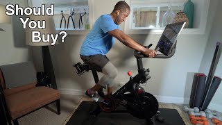 PELOTON BIKE REVIEW SHOULD YOU BUY shorts [upl. by Sulihpoeht759]