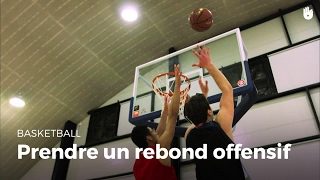 Comment prendre un rebond offensif  Basketball [upl. by Odlawso]