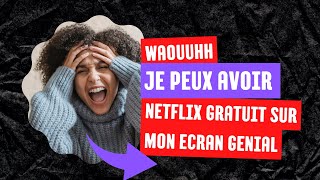 COMMENT CREER UN COMPTE NETFLIX GRATUIT SANS CARTE BANQUAIRE [upl. by Dhar]