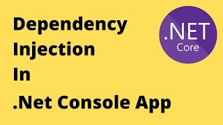 How To Use Dependency Injection In C Net Console Application  Net 8 [upl. by Yenahs]