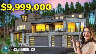 STEP Inside This Breckenridge Colorado Luxury Home At The Breckenridge Ski Resort [upl. by Zolnay]