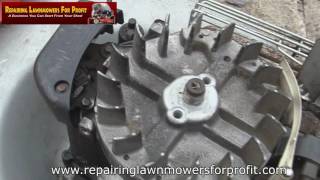 How To Check A Lawnmower Crankshaft Woodruff Key [upl. by Fidelis]