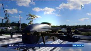 Un drone 100 autonome pour assurer la surveillance et la sécurité [upl. by Eulau]