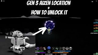 Gen 3 Aizen Tailed Spirit Location And How To Unlock It in Shindo Life  RELLGames [upl. by Euqinwahs]