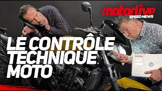 Tout savoir sur le contrôle technique moto 2024   SPEED NEWS [upl. by Atiuqcir989]