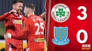 HIGHLIGHTS  Cliftonville 30 Ballymena United [upl. by Havard177]