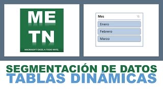 Segmentación de datos en Tablas dinamicas [upl. by Rinum]