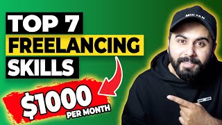 Top 7 Best Freelancing Skills in 2024 How to Make Money From Freelancing [upl. by Alraep]