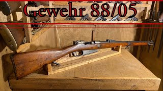 “War Aid” Gewehr 8805 8mm Mauser History amp Shooting Demo [upl. by Belford]