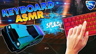 ASMR Gaming  Rocket League Competitive 2s 😴 Relaxing Mechanical Keyboard Sounds │no talking [upl. by Annaiuq]