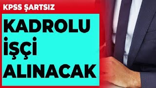 Kamuya temizlik işçisi ve Bahçıvan alımı yapılacaktır [upl. by Annoyt]