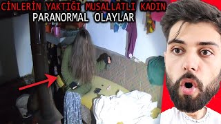 CİNLERİN YAKTIĞI MUSALLATLI KADIN KONUŞTU  PARANORMAL OLAYLAR [upl. by Ennaeirb]