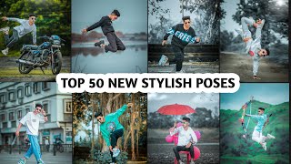 Top 50 New Stylish Poses For Boys  How To Photoshoot Poses For Boys [upl. by Goldsmith723]