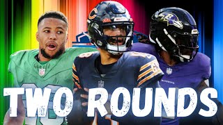 TWO ROUND 2024 NFL Mock Draft Post Free Agency [upl. by Ambrose]