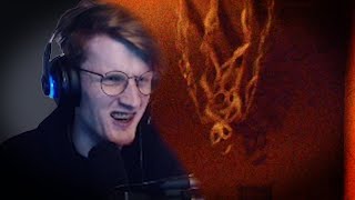 BAZ REACTS TO UNNERVING IMAGES WITH MINECRAFT CAVE NOISES [upl. by Hanley726]