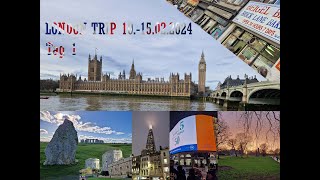 4K London Reisebricht 10 Feb 2024 Teil 1 [upl. by Ettezus218]