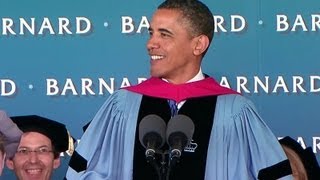 President Obama Speaks at Barnard College Commencement Ceremony [upl. by Drazze809]