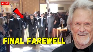 Public funeral  Final farewell and Casket Details of Kris Kristofferson [upl. by Leftwich]