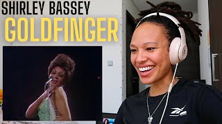 Bassey  Shirley Bassey with the James Bond SOUL  Shirley Bassey  Goldfinger REACTION [upl. by Aubreir981]