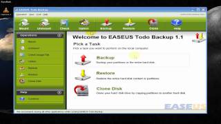 EASEUS Todo Backup 11 and SyncBack Backup managers Tutorials [upl. by Akina]