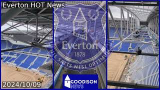 View Absolutely stunning BramleyMoore Dock footage emerges from new Everton gantry [upl. by Drew]