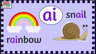 PHONICS Blending words with the ai sound [upl. by Rimisac]