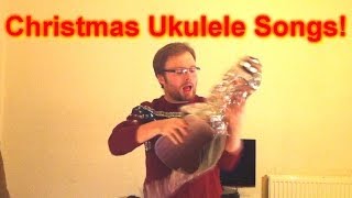 How To Play Three Easy Christmas Songs on The Ukulele [upl. by Lauraine]