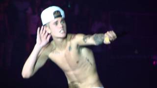 Justin Bieber  Baby in San Diego 62213 [upl. by Enyallij]