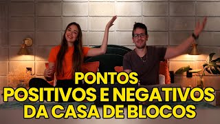 PONTOS POSITIVOS E NEGATIVOS DA CASA DE BLOCOS  ATUALIZAÇÕES ESTAMOS DE VOLTA [upl. by Fredella918]