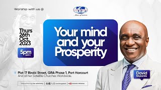 Your Mind and your Prosperity  Thursday 26th October 2023 [upl. by Drofniw]