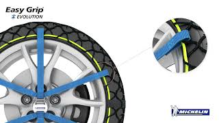 Chaînes neige Easy Grip Evolution MICHELIN disponibles sur feuvertfr [upl. by Ennaitsirhc]