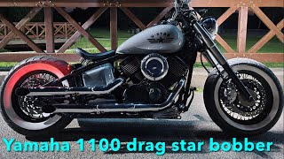 Yamaha Drag Star 1100 BOBBER [upl. by Meeki]