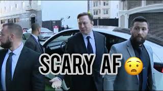 Dont Mess with Elon Musk Bodyguards [upl. by Tirb]