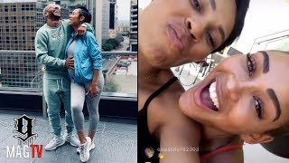 Eric Bellinger amp LaMyia Good Reveal Name And Gender At Baby Shower [upl. by Annaehr]