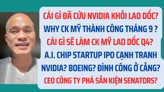 Cái gì đã cứu NVIDIA khỏi lao dốc Why ck Mỹ thành công tháng 9But se lao dốc Q4 AI IPO [upl. by Egroeg]